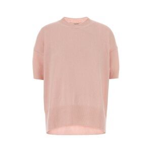 Jil Sander Women Pink Cashmere Sweater